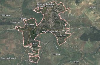 Карта Луцька і Волинської області: Google-мапа з вулицями